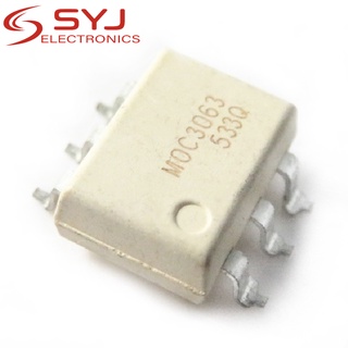 ชิ้นส่วนอิเล็กทรอนิกส์ Moc3063 Moc3063 - M El3063 Smd - 6 Driver 10 ชิ้น / ล็อต