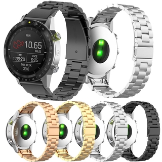 สายนาฬิกาข้อมือ สเตนเลส โลหะ ขนาด 20 มม. 22 มม. 26 มม. สําหรับ Garmin fenix 5S 5 5X Plus 6S 6 6X Pro