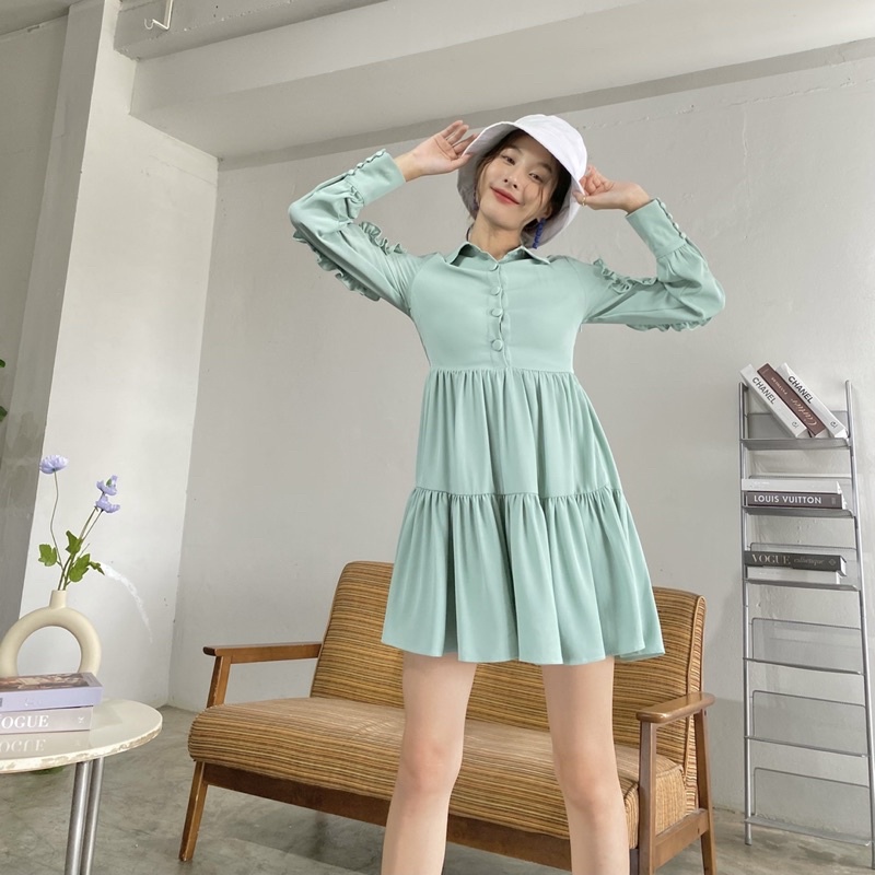 FLAT2112 FF0045 LYNETTE DRESS - flat2112 - ThaiPick