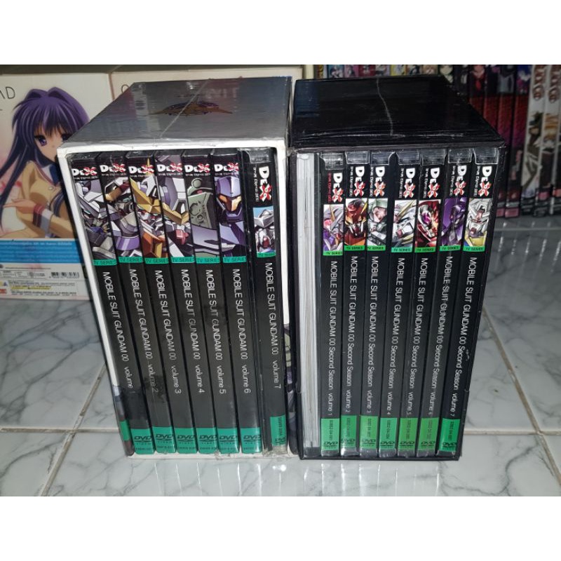 (มือ1) DVD GUNDAM OO SS1+SS2 BOXSET