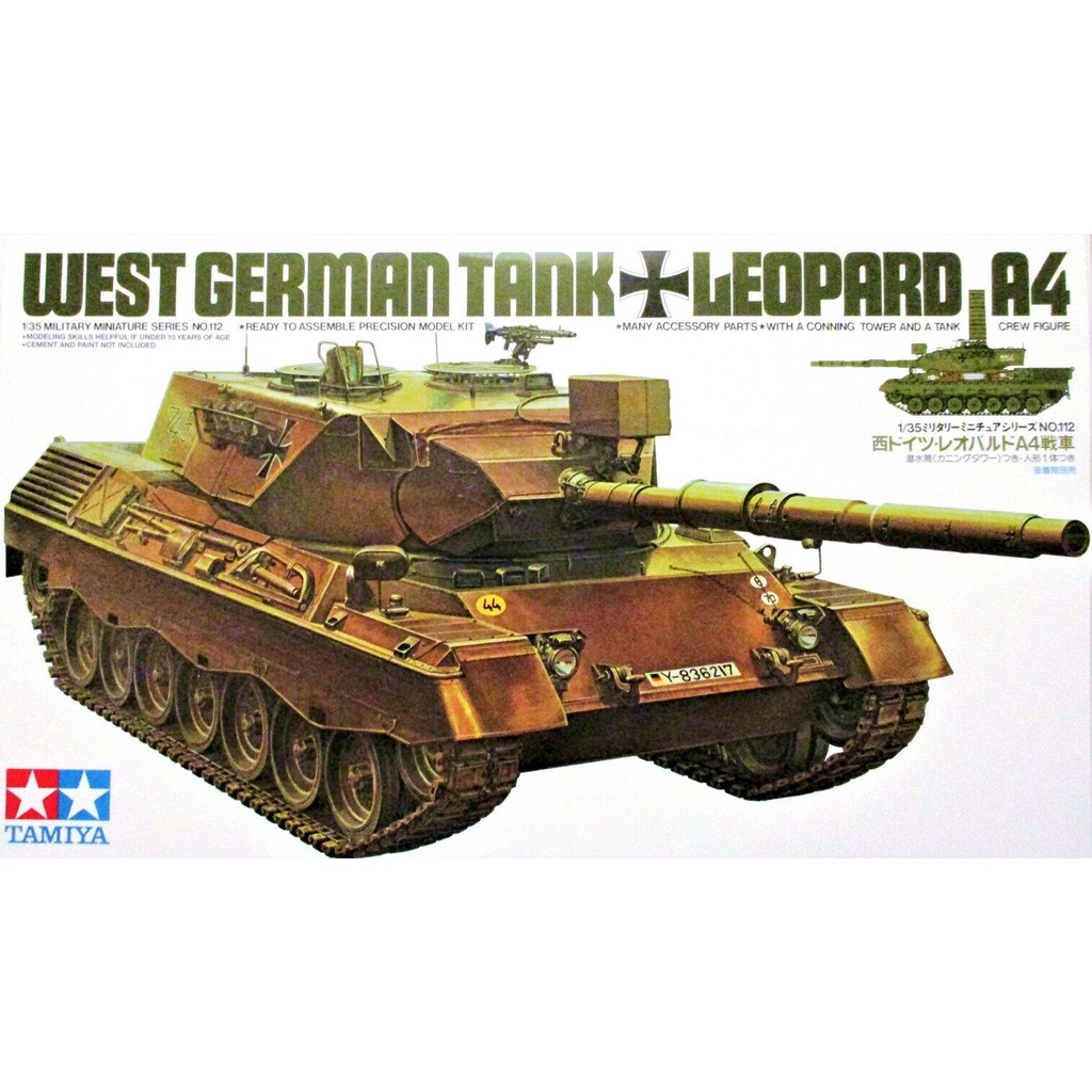 Rye Field Model Maquette Militaire 5066 Leopard 2A6 Char De Combat Principal Interieur Complet 135