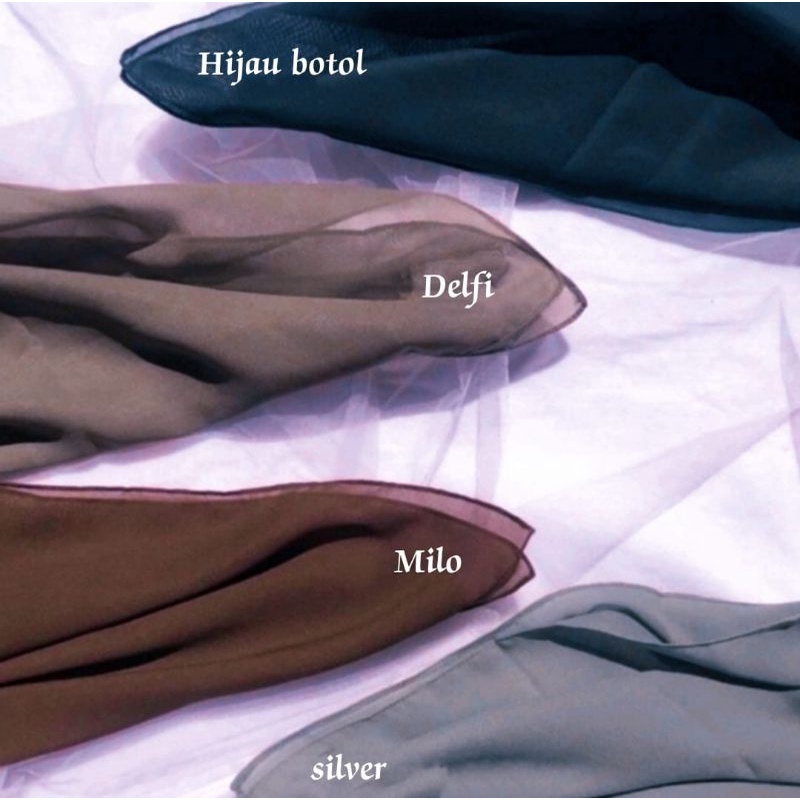 Quadrangle Plain / Bella Square Part 3 / Finey Square Hijab / Bella Square Premium
