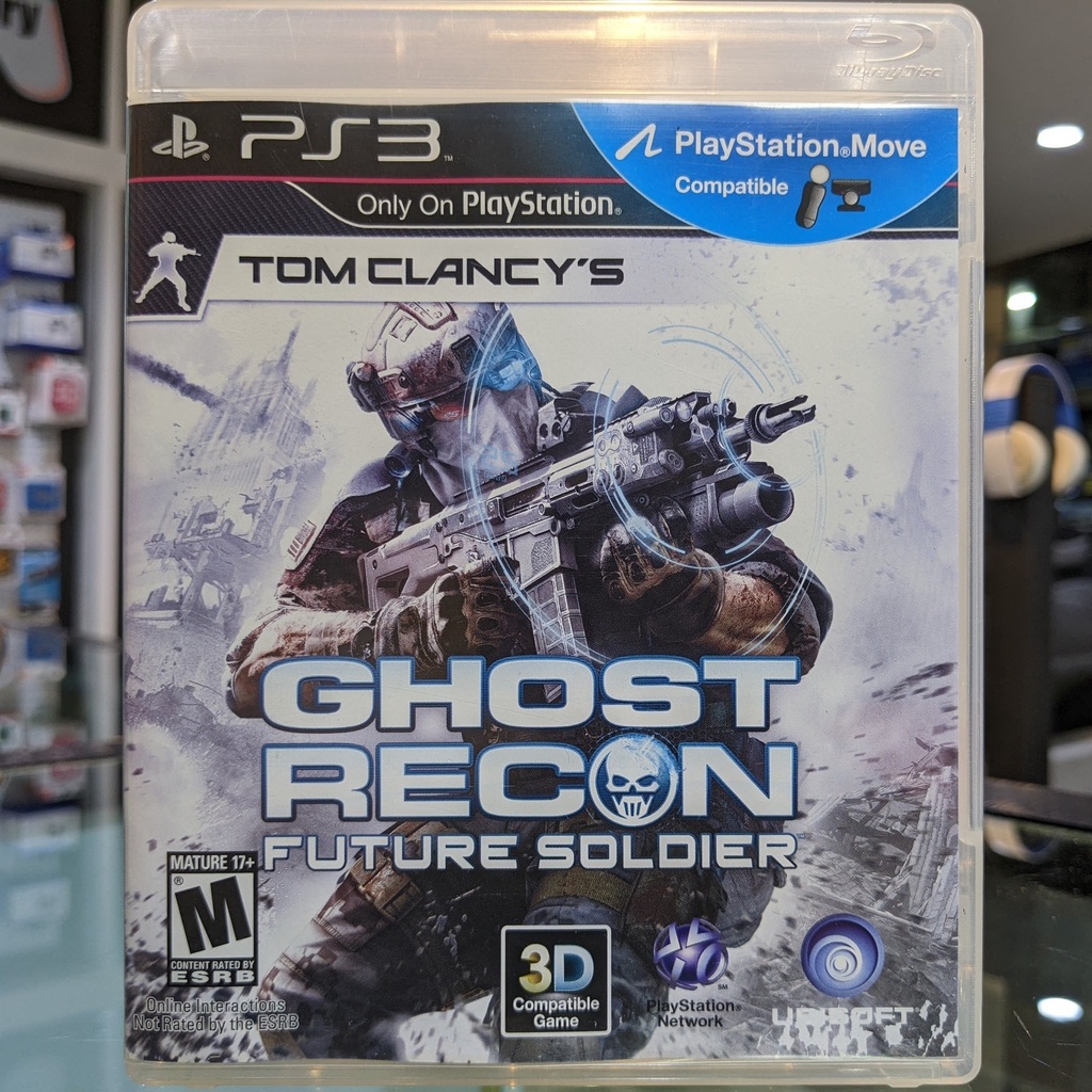 (ภาษาอังกฤษ) มือ2 PS3 Tom Clancy's Future Soldier แผ่นPS3 เกมPS3 มือสอง (เล่น2คนได้ PS Move Compatible)