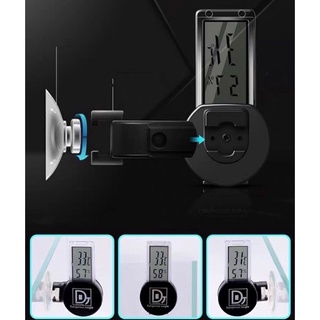 Dangerous Jungle เครื่องวัดอุณหภูมิและความชื้น hygrothermograph สำหรับสัตว์เลื้อยคลาน ความแม่นยำสูง ที่วัดความชื้น