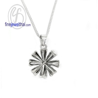 Finejewelthai-จี้-จี้สร้อยคอ-จี้เงินแท้-เงินแท้-Silver-Pendant-Design-P109300 (เลือกสีตัวเรือนได้)