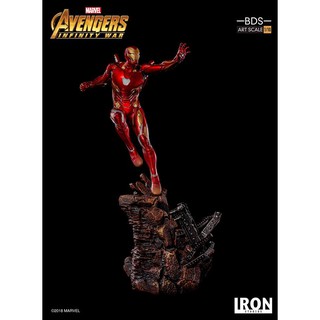 ฟิกเกอร์ โมเดล งานปั้น ของสะสม Iron Studios BDS Art Scale 1/10 Avengers Infinity War - Iron Man MK.50