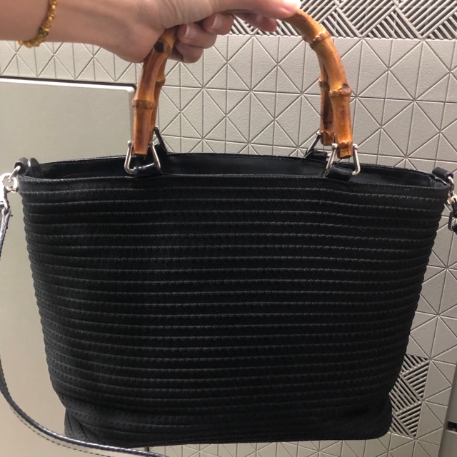 แท้💯 Gucci bambooมีสายสะพาย