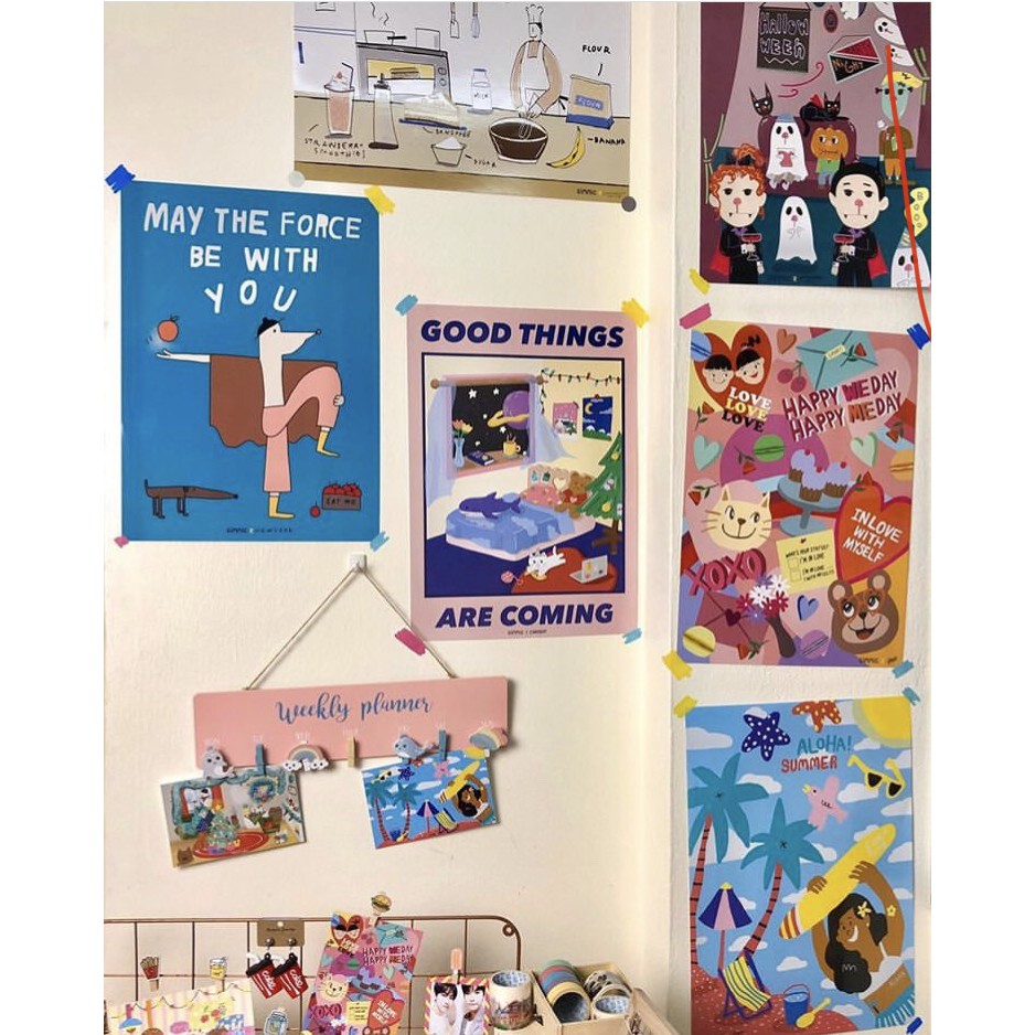 โปสเตอร์ 6 ลาย จากคอลเลคชั่นสุดพิเศษ12Artists (Gimmic x Artist) Gimmic Poster (เริ่มโปรฯ 15.5.22) - รูปที่ 2