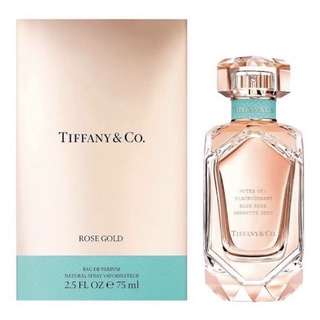 น้ำหอม Tiffany &amp; Co. Rose Gold EDP 75 ml. * กล่องขาย*【ของแท้ 100 % 】ส่งฟรี 📦🛵🚚📦🛵🚚