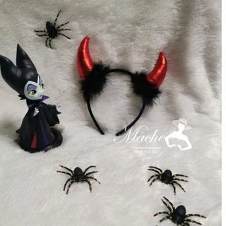 🎃👻Halloween👻🎃 set N0100 ที่คาดผมแฟนซี ปีศาจ เดวิล ซาตาน ฮาโลวีน Devil​ helloween พร้อมส่งในไทย