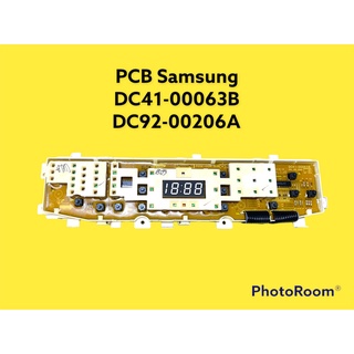 แผงเครื่องซักผ้า PCB Samsung DC41-00063B , DC92-00206A แท้