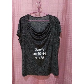 เสื้อมือ2ผ้ายีดจากราคา50ลด✅35฿