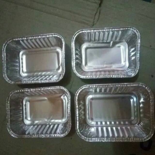 SQUARE ALUMINIUM FOIL CONTAINER P-150/SQUARE ถ้วยฟอยล์อลูมิเนียม