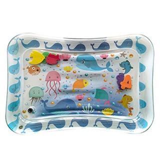 Float Me Summer เบาะเป่าลม สำหรับลูกน้อย ลายปลาโลมา Inflatable Water Mat For Babies