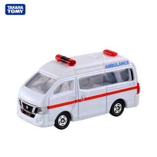 Takara Tomy โทมิก้า โมเดลรถ No.018 Nissan NV350 Caravan Ambulance