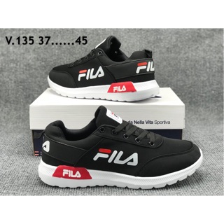 รองเท้าผ้าใบ FILA พร้อมกล่องแบรนด์