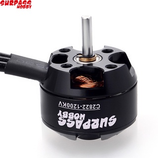 Surpass HOBBY มอเตอร์ไร้แปรงถ่าน 4 ขั้ว 2204 C2822 1200KV 1400KV สําหรับเครื่องบินบังคับ 3D