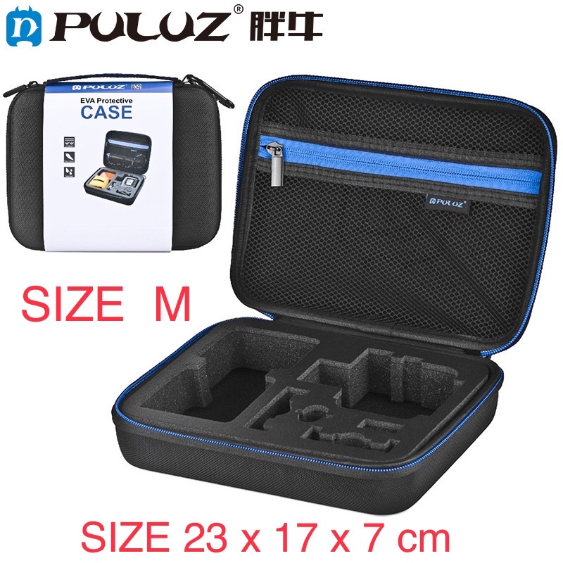 กระเป๋าสำหรับใส่กล้องACTION CAMERA ยี่ห้อ Puluz สำหรับกล้องGOPRO กล้องแอคชั่น กล้องโกโปร
