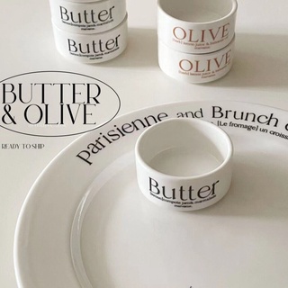 ถ้วยเล็ก〃butter &amp; olive〃ถ้วยเกาหลี โฮมคาเฟ่