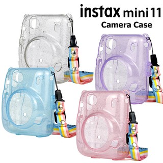 เคสกลิตเตอร์สําหรับกล้อง fujifilm instax mini 11