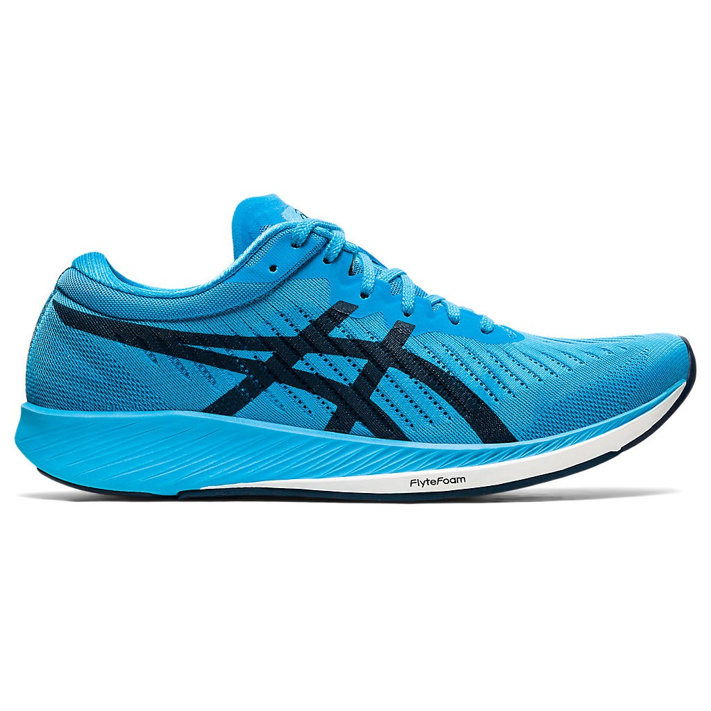 Asics Meta Racer - Men - DIGITAL AQUA/FRENCH BLUE - รองเท้าวิ่งผู้ชาย