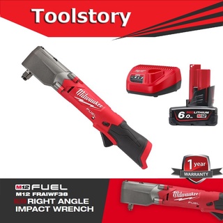 Milwaukee M12 FRAIWF12 บล็อกกระแทกมุมฉากไร้สาย 12 โวลต์ 1/2 นิ้ว