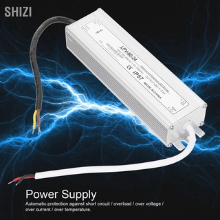 ShiZi ไดร์เวอร์พาวเวอร์ซัพพลาย Dc24V Led กันน้ำ Lpv-60-24 60W