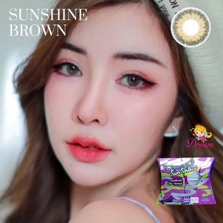 บิ๊กอาย รุ่น Limited Sunshine Brown สีน้ำตาล ***แฟชั่นและสายตาสั้น💜Dreamcolor1💜