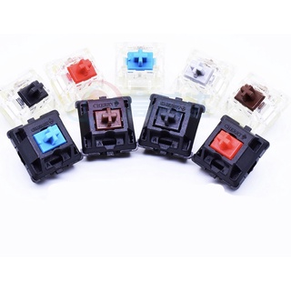 ราคา[3 pin ] [Linear / Tactile / Clicky] Cherry MX Mechanical Switch สวิทช์คีย์บอร์ด MX Red Blue Brown