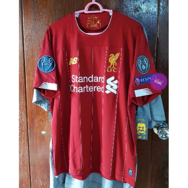 เสื้อเหย้า Liverpool 2019/20 UCL. ไซส์ M.