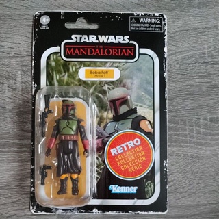 Star Wars Vintage Kenner Hasbro The Mandalorian Boba Fett retro