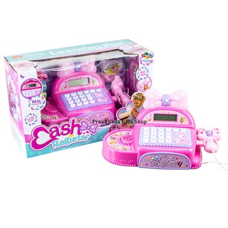 ProudNada Toys ของเล่นเด็กแคชเชียร์โบว์ FIVESTAR TOYS Learning Fun Cash Register