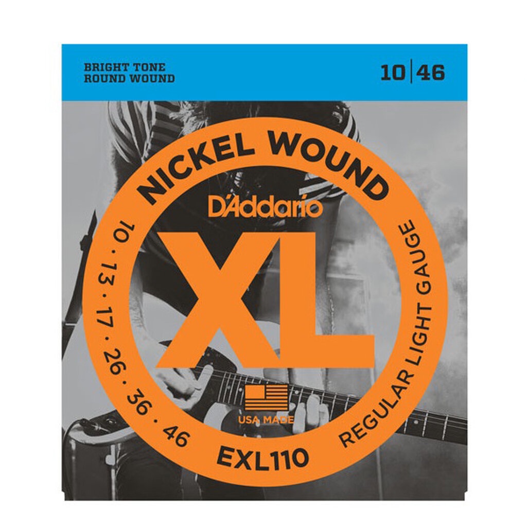 EXL110 สายกีตาร์ไฟฟ้า D'Addario EXL110 Regular Light Gauge
