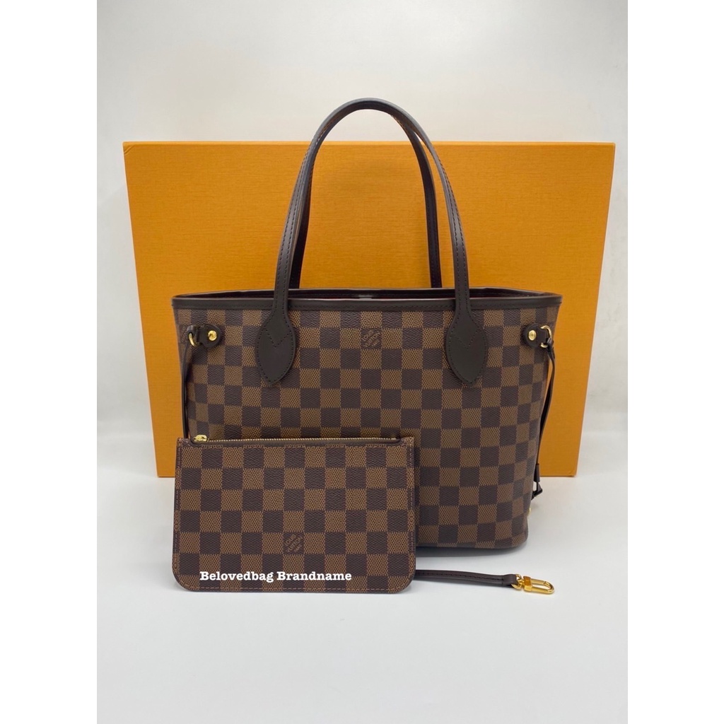 LV Neverfull PM Damier Microchip