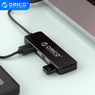 Orico อะแดปเตอร์ฮับ USB 2.0 4 พอร์ต ความเร็วสูง แบบพกพา สําหรับ iMac คอมพิวเตอร์ แล็ปท็อป แท็บเล็ต