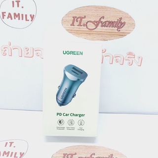 PD CAR Charger อะเเดปเตอร์ชาร์จบนรถยนต์ แบบชาร์จรวดเร็ว 4.0 3.0 QC USB 20W UGREEN (ออกใบกำกับภาษีได้)