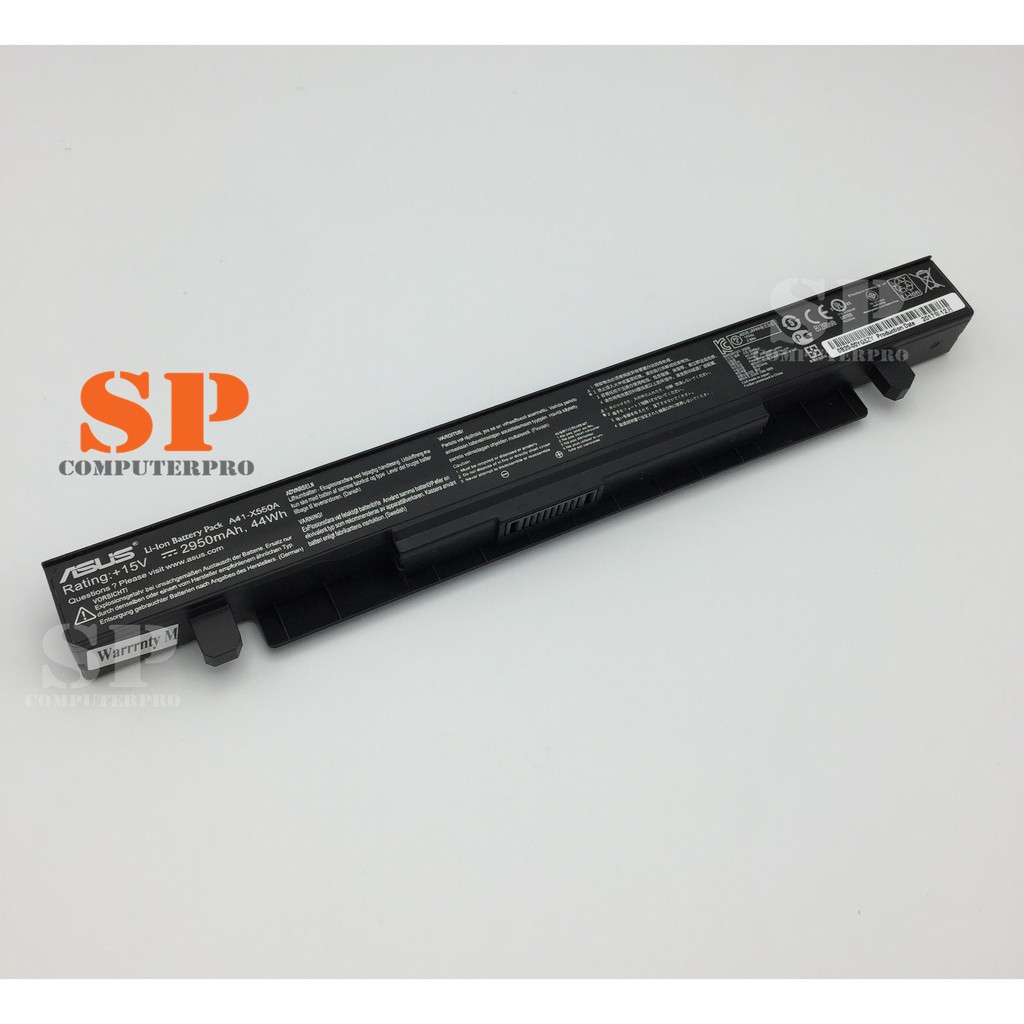 ASUS BATTERY แบตเตอรี่ของแท้ ASUS A550V A550J A550JX K550J X452C X452E ...