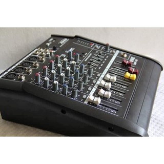 เพาเวอร์มิกเซอร์ มิกเซอร์ 4ช่อง Power Mixer เครื่องเสียง ขยายเสียง Power mixer ( 4 channel )