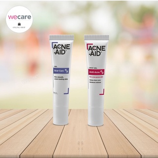 Acne Aid spot gel anti-acne / Scar Care Gel แอคเน่-เอด เจลแต้มสิว