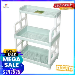 ชั้นวางอเนกประสงค์ 2 ชั้น+ชั้นลอย API ECO เขียวPLASTIC RACK API ECO 2-TIER GREEN