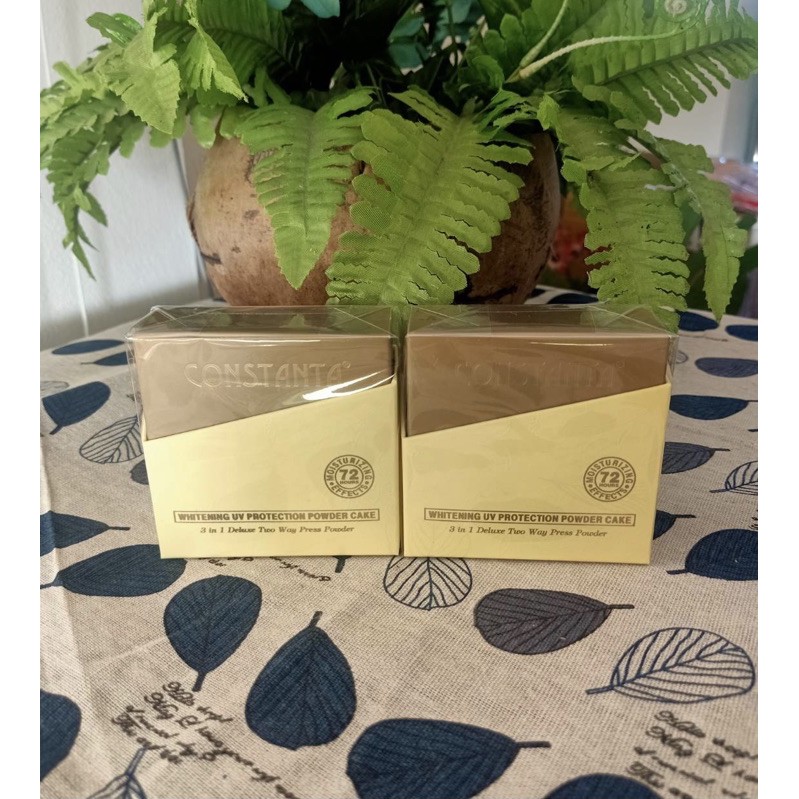 Whitening UV Protection Powder Cake แป้งอัดแข็งสูตรไวท์เทนนิ่ง เบอร์02