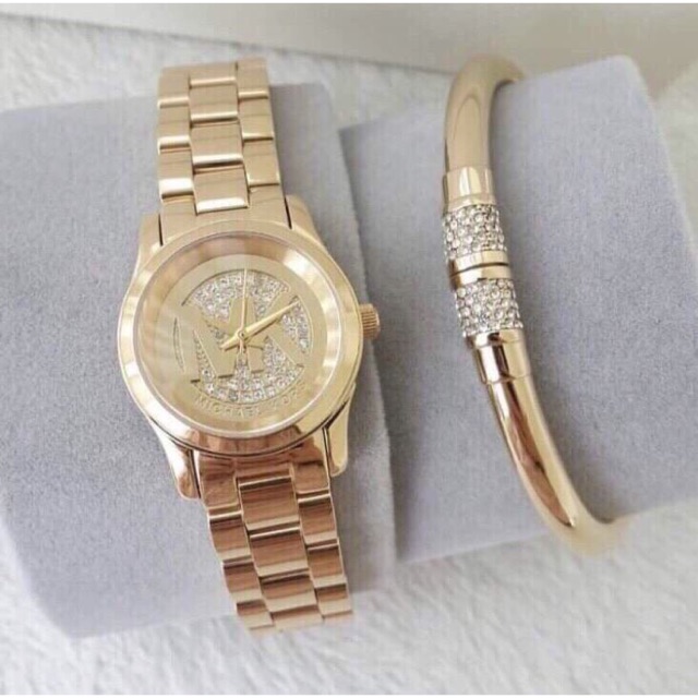 นาฬิกา MK SET สี Gold