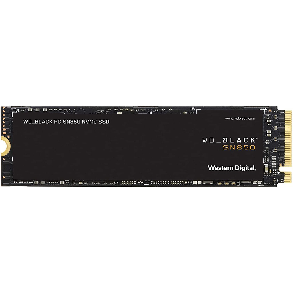 WD BLACK SN850 500GB, SN850 1TB NVMe Internal Gaming SSD; PCIe Gen4, up to 7000 MB/s read speeds, M.