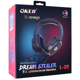 OKER Model:L22 E-SPORT RGB Lighting