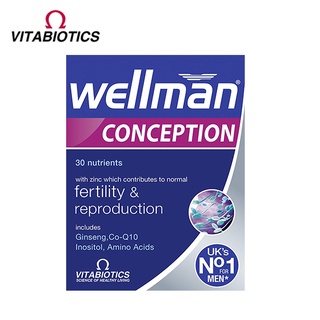 Vitabiotics Wellman Conception (30 Tablets) วิตามินบำรุงสเปิร์ม ของแท้!! พร้อมส่ง