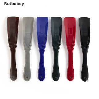 [Rut] 1PCS Plastic Short Shoehorn Lazy Shoe Helper Long Handle Shoes Lifter Shoehorn COD