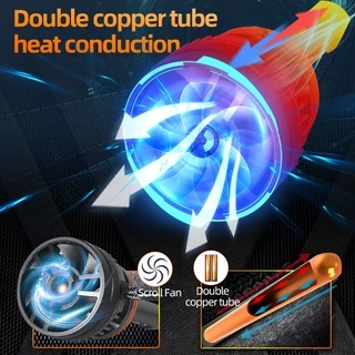 Tuffoo T6C หลอดไฟหน้ารถยนต์ LED 4300K 6000K 120W 25000LM ไม่มีข้อผิดพลาด สีขาว เหลือง สําหรับรถยนต์ H4 H7 H1 H9 H11 HB3 9005 HB4 9006 881 H27 D2H 9012 HIR2 3000K 2 ชิ้น