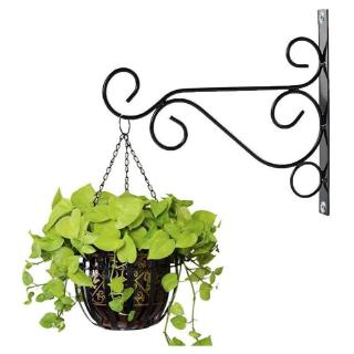 Plant Stand Flower Pot Hooks / Metal Plant Bracket  /Wall Mount Lanterns Hangers  for Hanging Bird Feeders, Lanterns, Wind Chimes, Planters, Outdoor Decoration Hooks