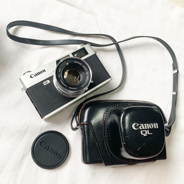 กล้องฟิล์ม เรนจ์ไฟเดอร์ canon canonet ql17 แถมกระเป๋าหนังแท้ตรงรุ่น