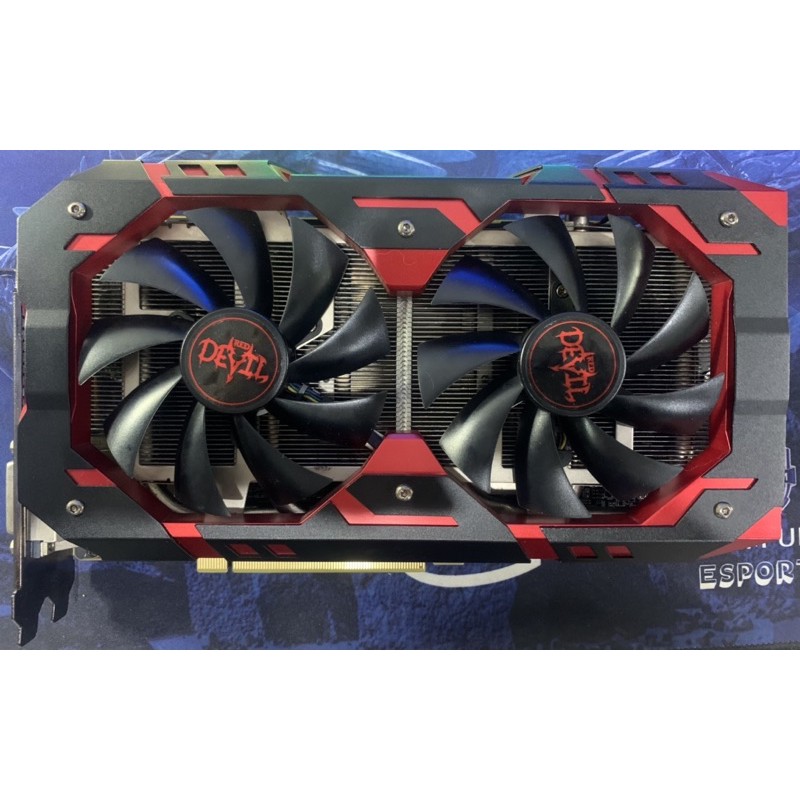 powercolor red devil rx580 8 gb มือสอง